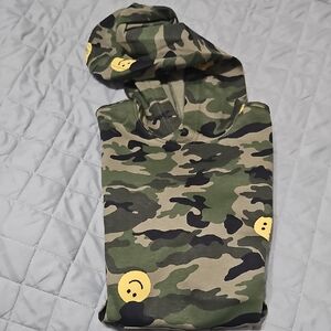 Old Navy Green Camouflage Hoodie